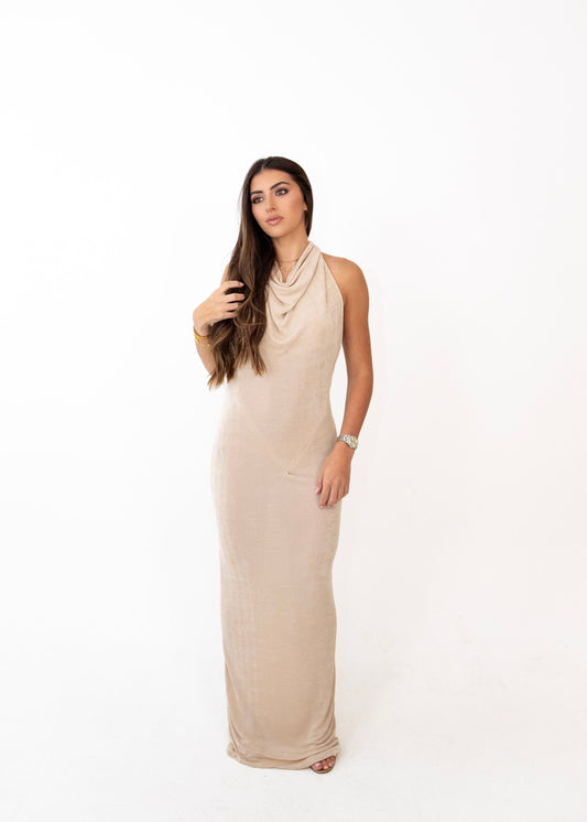 Soleil V-Waist Gown