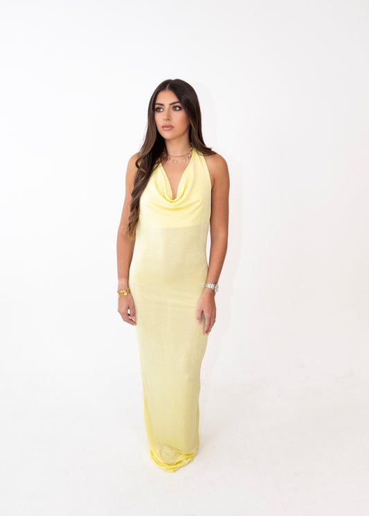 Soleil Cowl Gown